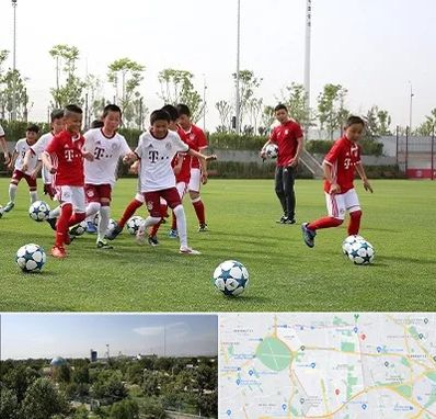 مدرسه فوتبال کودکان در منطقه 16 تهران