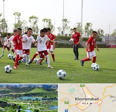 مدرسه فوتبال کودکان در خرم آباد