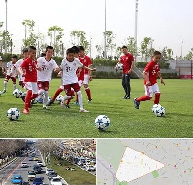 مدرسه فوتبال کودکان در احمدآباد مشهد