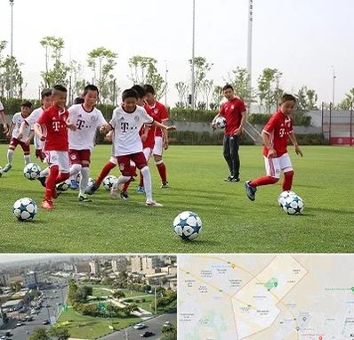 مدرسه فوتبال کودکان در کمال شهر کرج