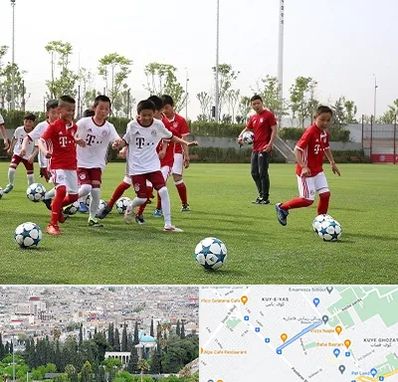 مدرسه فوتبال کودکان در محلاتی شیراز