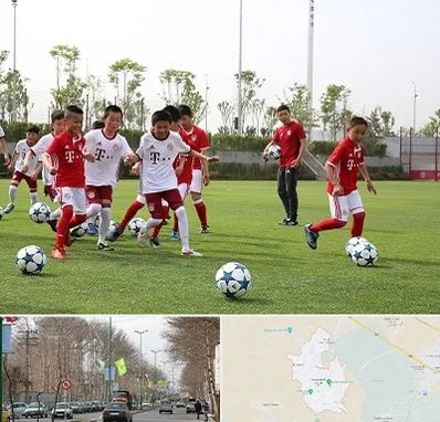 مدرسه فوتبال کودکان در نظرآباد کرج