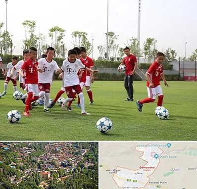 مدرسه فوتبال کودکان در دماوند
