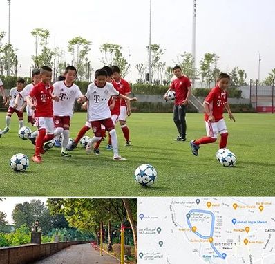 مدرسه فوتبال کودکان در بلوار گیلان رشت