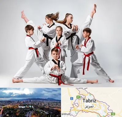 باشگاه کاراته در تبریز