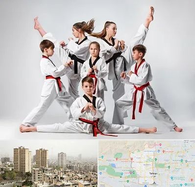 باشگاه کاراته در منطقه 5 تهران 