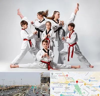 باشگاه کاراته در بلوار توس مشهد