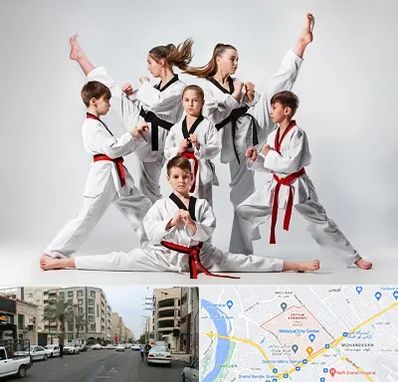 باشگاه کاراته در زیتون کارمندی اهواز