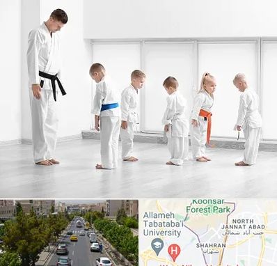 مربی کاراته در شهران 