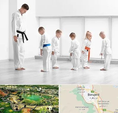 مربی کاراته در بروجرد