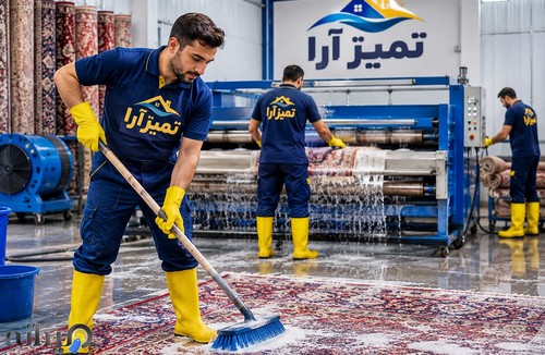 قالیشویی و مبلشویی تمیزآرا